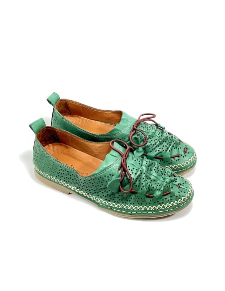 sandales nu-pieds meolans coco & abricot
