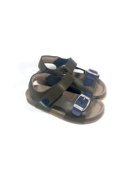 sandales nu-pieds fuxio  kickers enfants