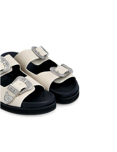 sandales nu-pieds lucia buckle w schmoove