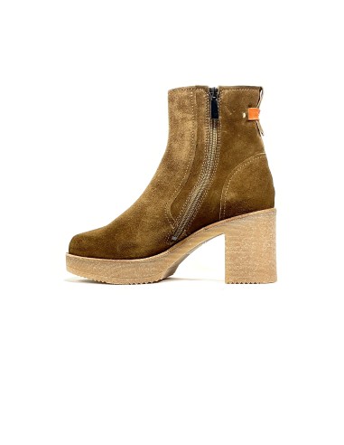 boots-bottines fredille rose metal