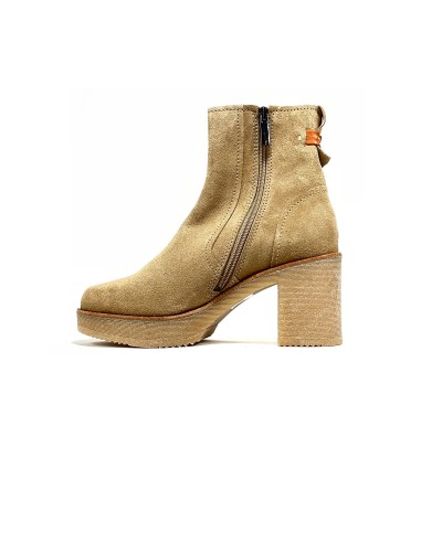 boots-bottines fredille rose metal