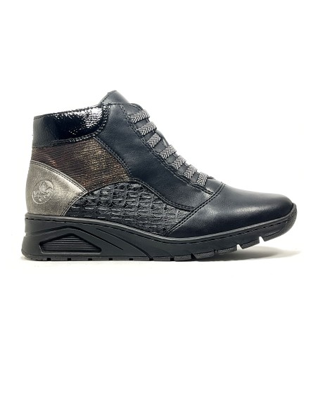 boots-bottines n3374-00 rieker