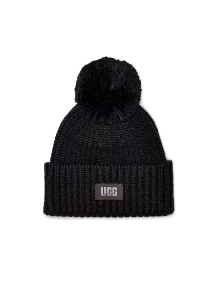 bonnet chunky rib knit beanie ugg