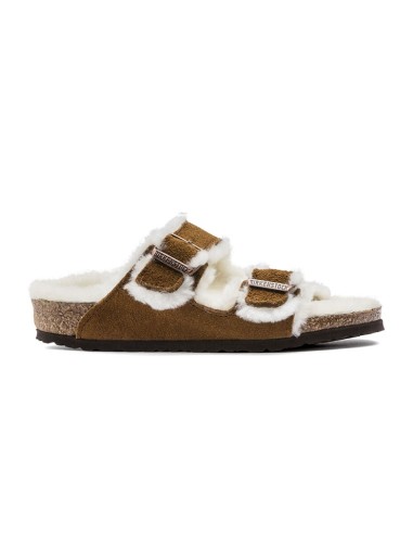 sandales nu-pieds arizona vl shearling birkenstock