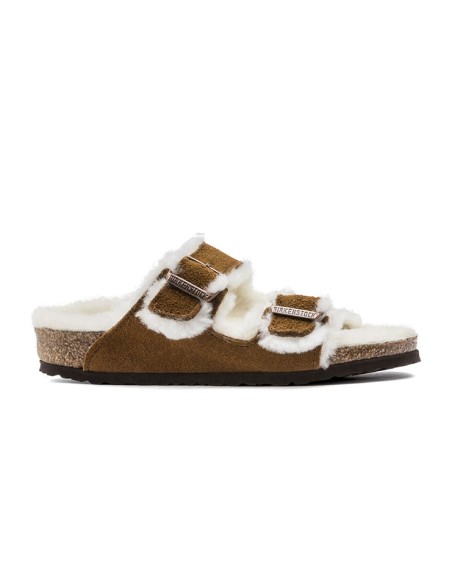 sandales nu-pieds arizona vl shearling birkenstock