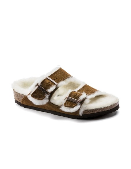sandales nu-pieds arizona vl shearling birkenstock