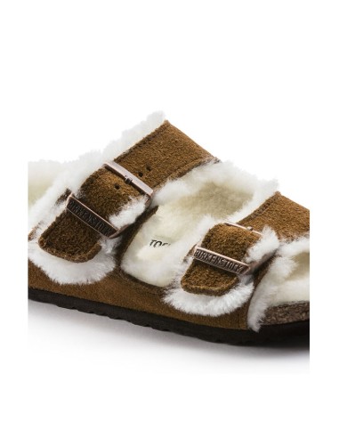 sandales nu-pieds arizona vl shearling birkenstock