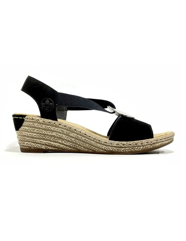 sandales nu-pieds 624h6-00 rieker