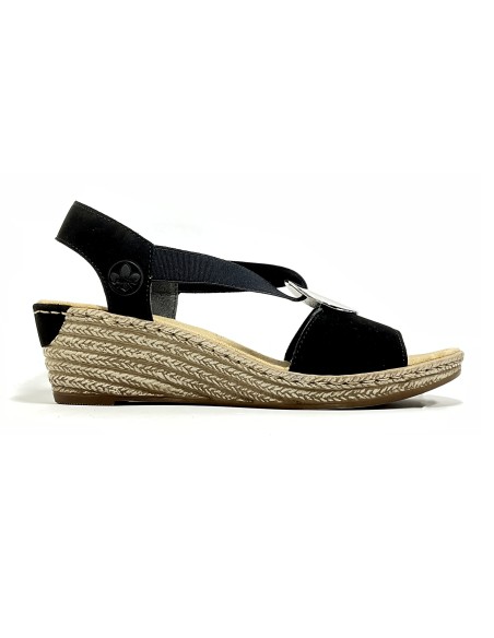 sandales nu-pieds 624h6-00 rieker