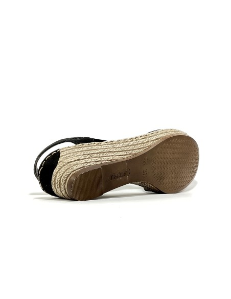 sandales nu-pieds 624h6-00 rieker