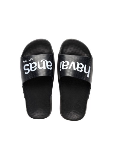 sandales nu-pieds slide classic logoma havaianas