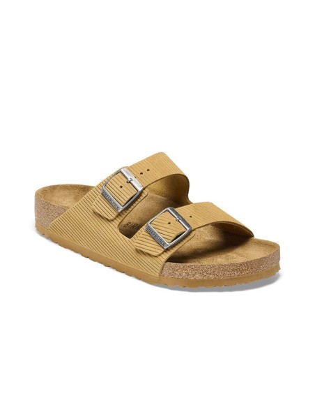 sandales nu-pieds arizona suede embossed birkenstock