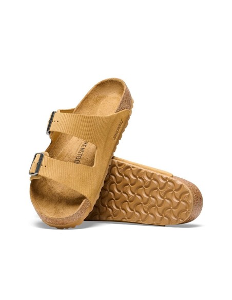 sandales nu-pieds arizona suede embossed birkenstock