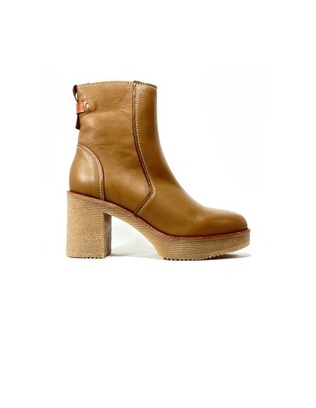 boots-bottines frecourt rose metal
