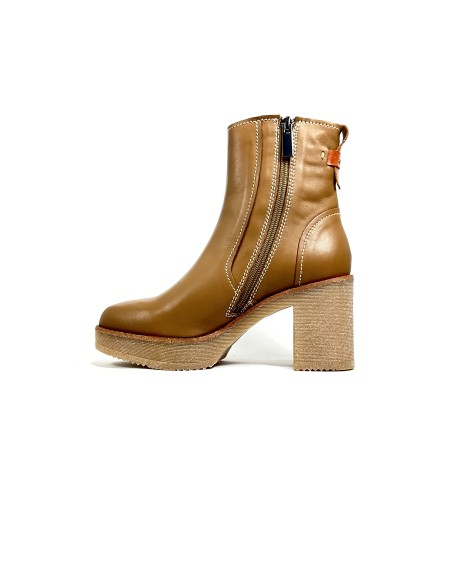 boots-bottines frecourt rose metal