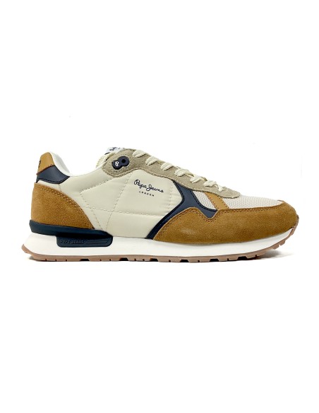 baskets sneakers brit mix pepe jeans