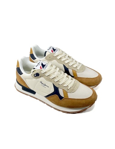 baskets sneakers brit mix pepe jeans