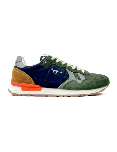 baskets sneakers brit mix pepe jeans