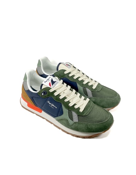 baskets sneakers brit mix pepe jeans