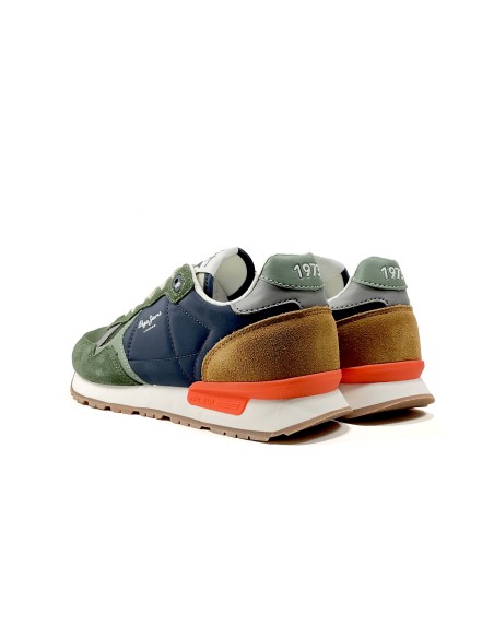 baskets sneakers brit mix pepe jeans