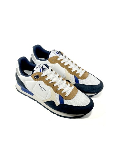 baskets sneakers brit mix pepe jeans