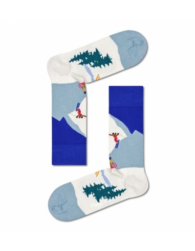 chaussettes longues downhill skiing sock happy socks