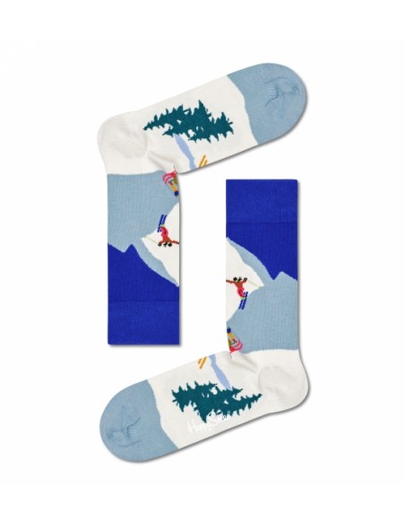 chaussettes longues downhill skiing sock happy socks