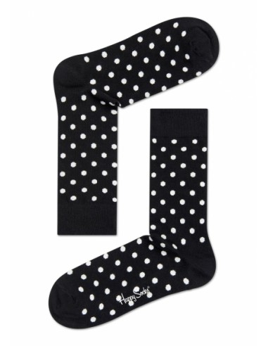 chaussettes longues dot sock. happy socks
