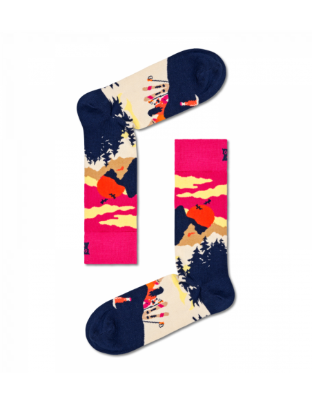 chaussettes longues after ski sock happy socks
