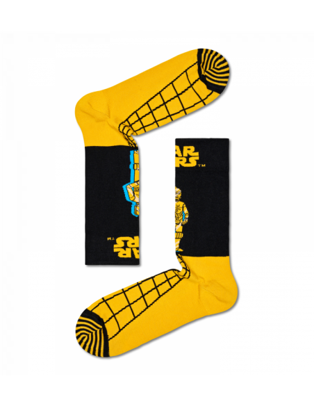chaussettes longues star warstm c-3po so happy socks