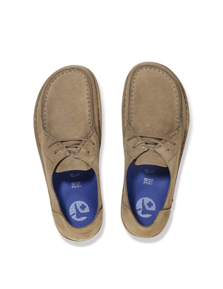 utti lace suede leather