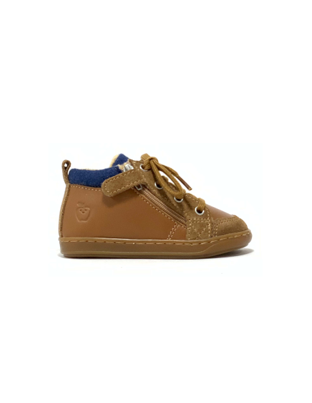 1er pas bouba zip wool shoopom