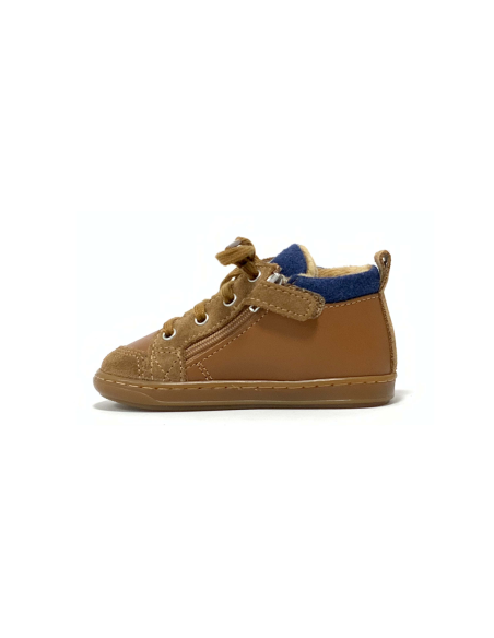 1er pas bouba zip wool shoopom