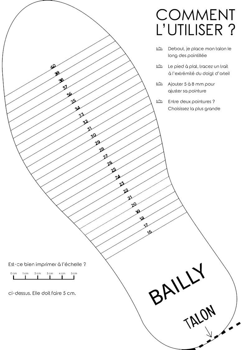 Pedimètre Bailly